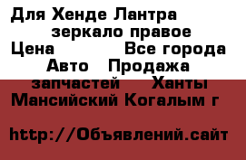 Для Хенде Лантра 1995-99 J2 зеркало правое › Цена ­ 1 300 - Все города Авто » Продажа запчастей   . Ханты-Мансийский,Когалым г.